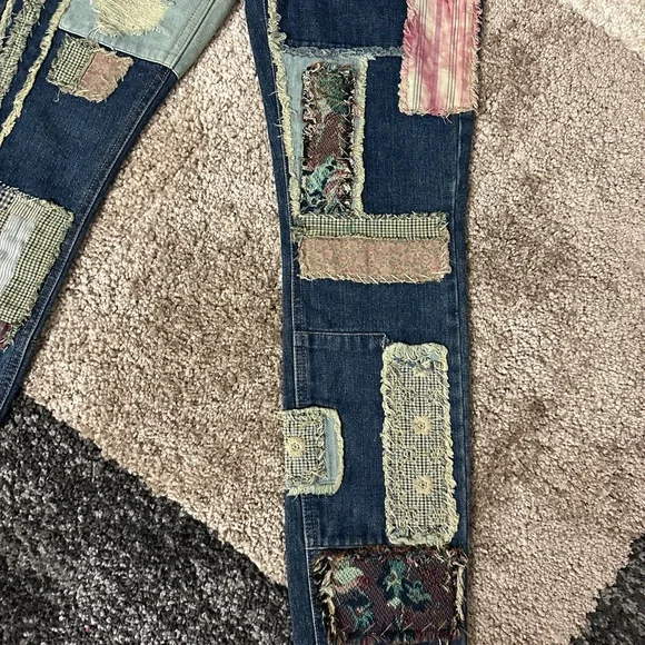 Free People Patchwork Women's Jeans